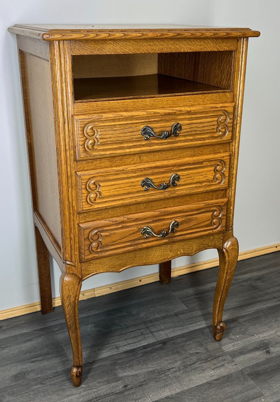 Chest Of Drawers Vintage French Louis XIV Cabinet 3 Drawers Sideboard Lot 2423 photo furniture