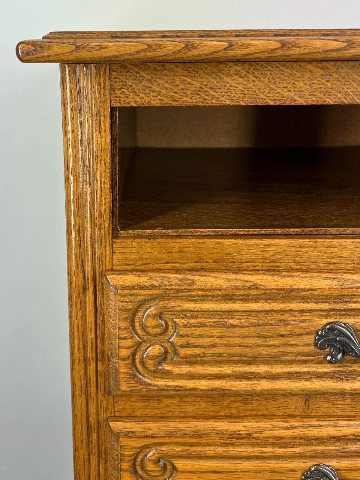 Chest Of Drawers Vintage French Louis XIV Cabinet 3 Drawers Sideboard Lot 2423 photo for sale