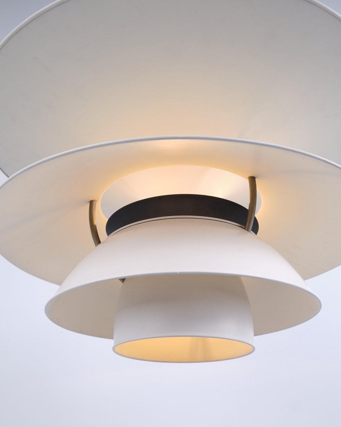 Ebbe Christensen & Sophus Frandsen Pendant Model Ph 6½ 6 Charlottenborg After Drawings By Poul Henningsen, Louis Poulsen photo vinterior