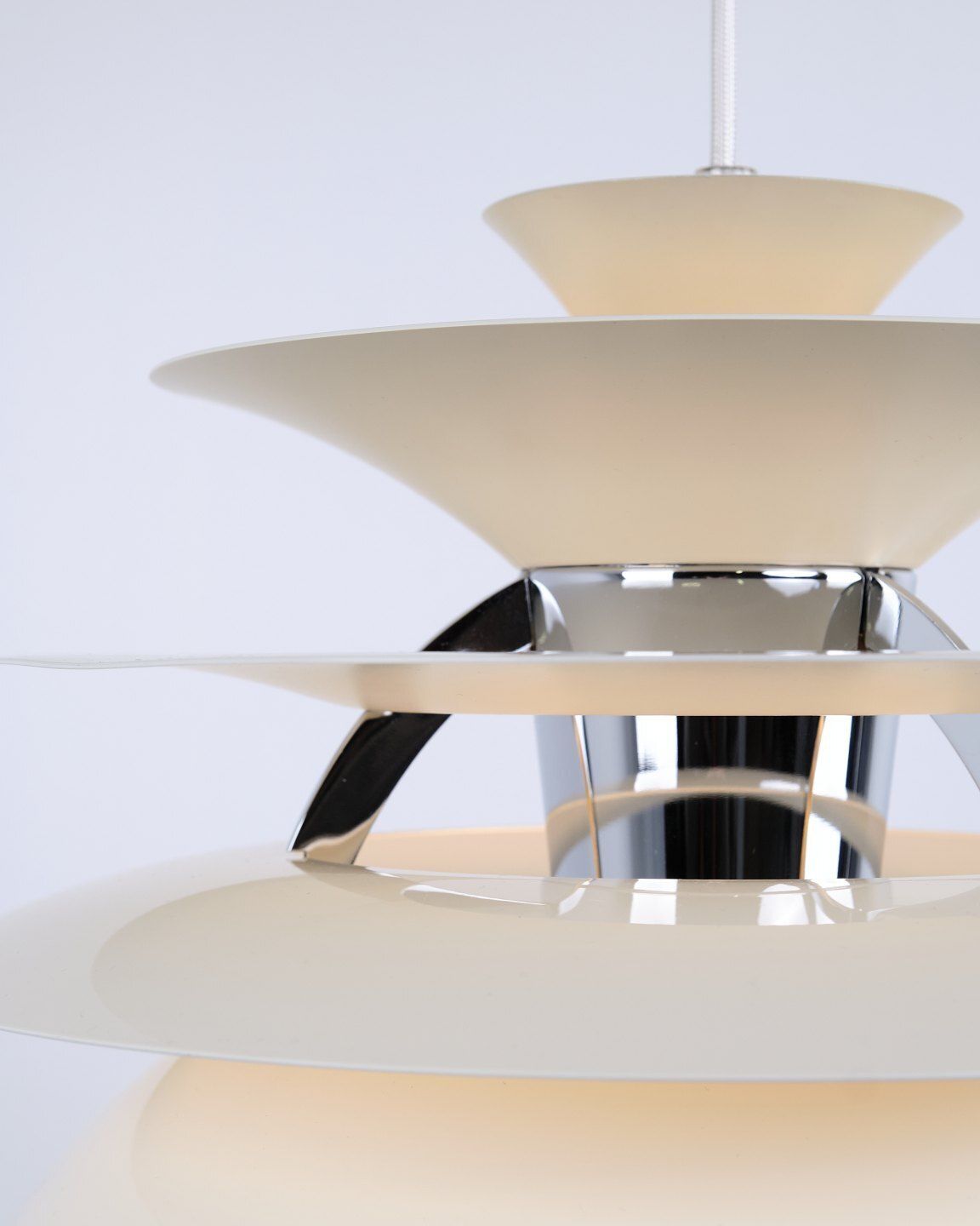 Poul Henningsen Pendant Model Ph Snowball, Louis Poulsen photo for sale