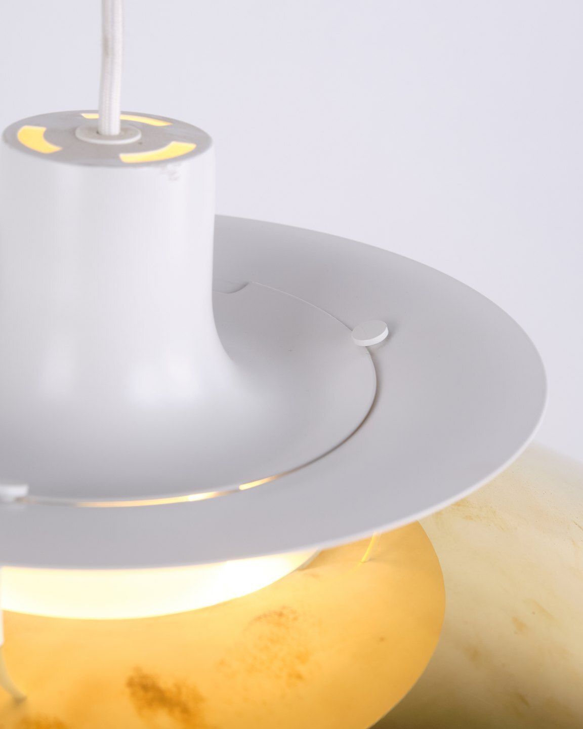 Poul Henningsen Pendant Model Ph 5 In Brass, Louis Poulsen photo vinterior