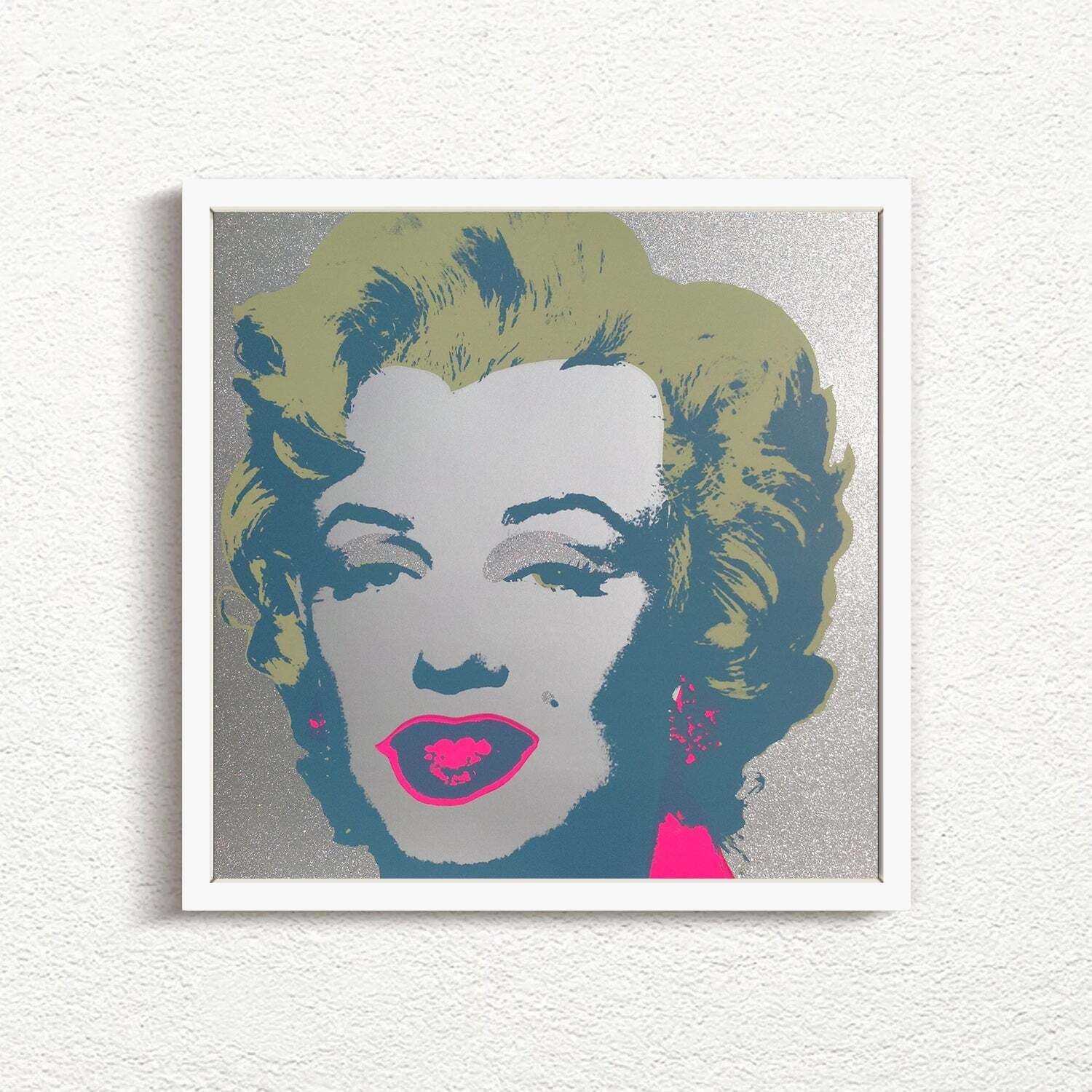 Sunday B. Morning (Andy Warhol), Marilyn Diamond Dust photo furniture