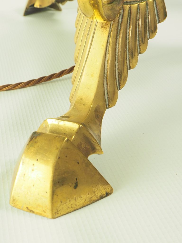 Antique Brass And Copper Rise & Fall Floor Standard Lamp photo 765.0