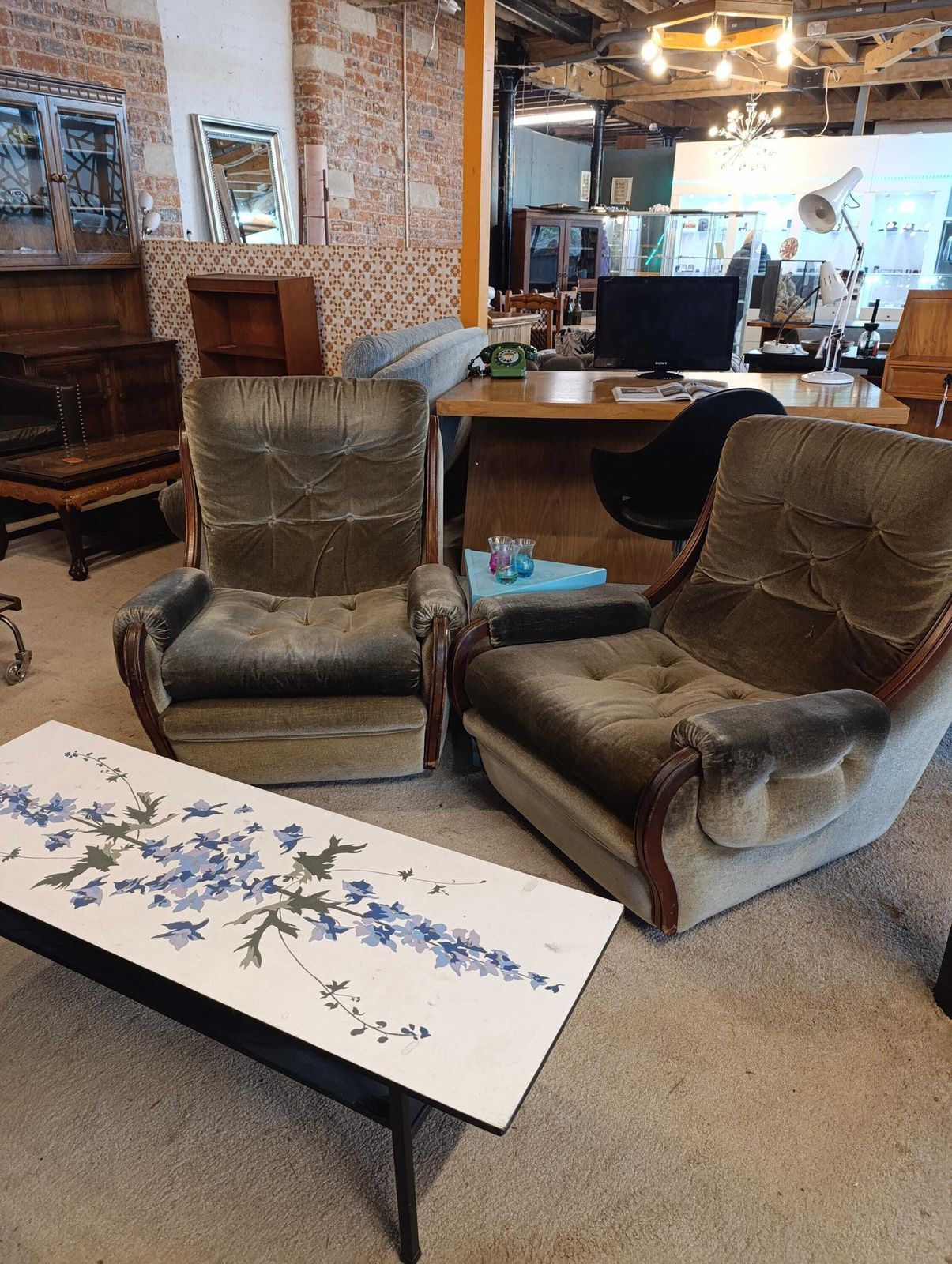 1970s Curved Arm Lounge Chair | Mid Century Sculptural Armchair photo 455.0