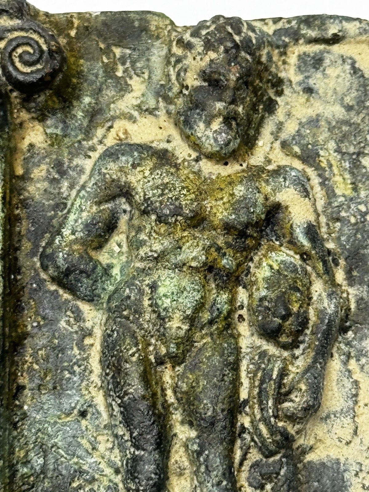 🏛️ Historic Classical Mythology Roman Bronze Plaque Mount Hercules (Heracles) photo Art