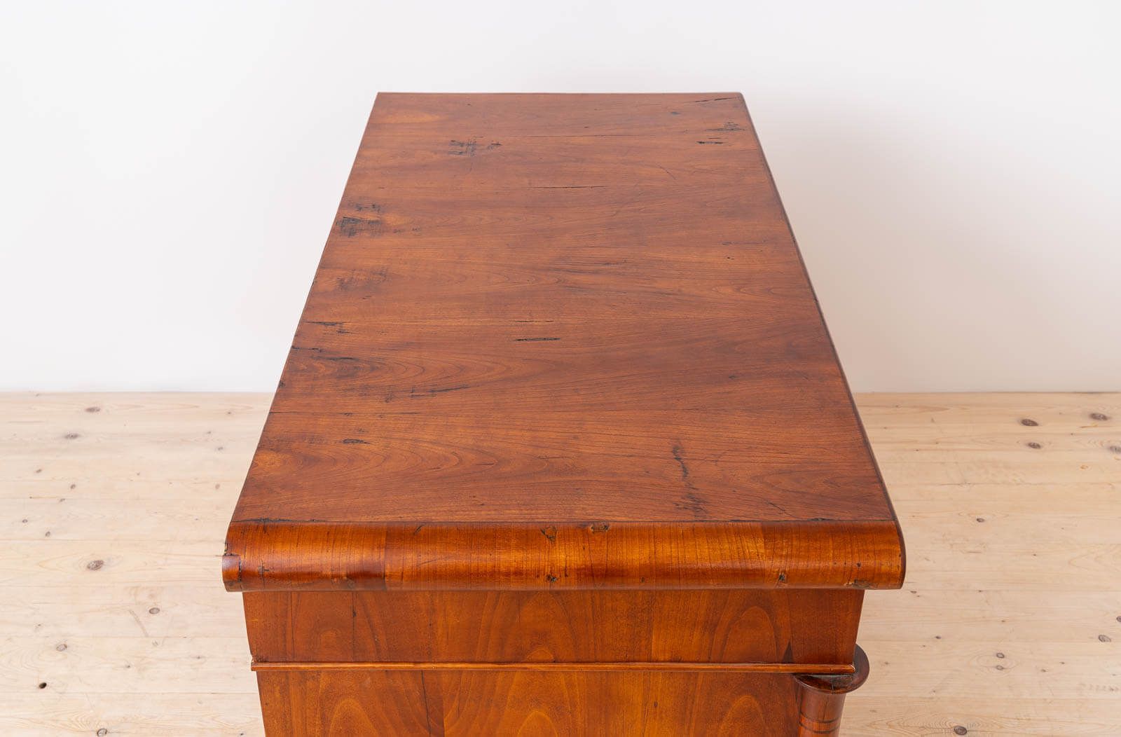Biedermeier Chest Of Drawers In Cherry Wood, Mid 19th Century photo vinterior