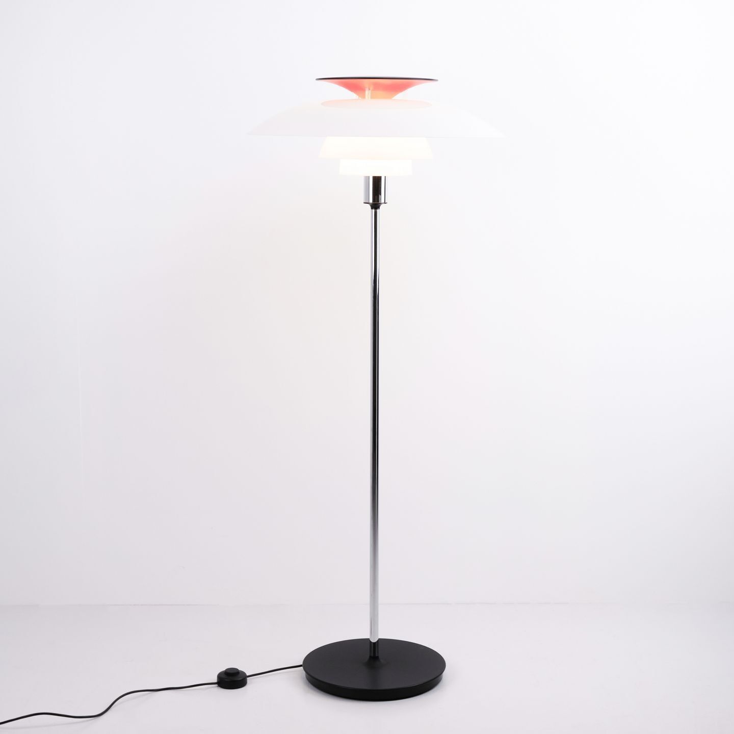 Poul Henningsen Floor Lamp Model Ph 80, Louis Poulsen