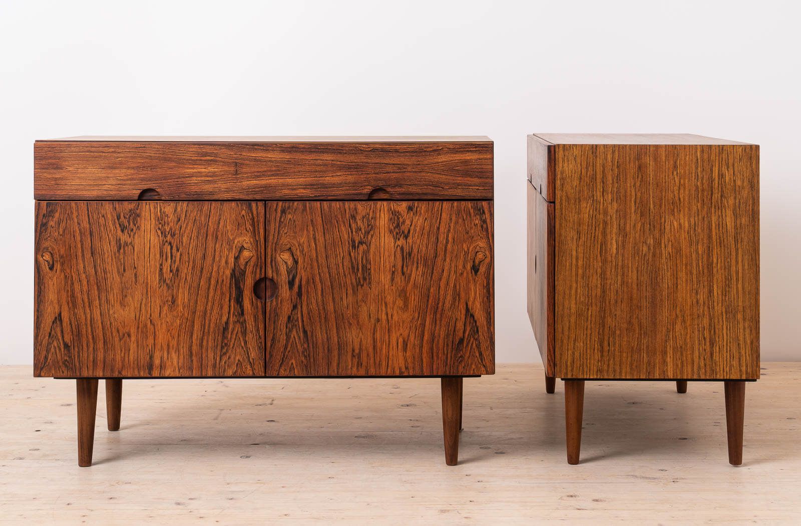 Pair Of Mid Century Modern Cabinets By H. W. Klein For Bramin, Denmark, 1960s photo 5200.0