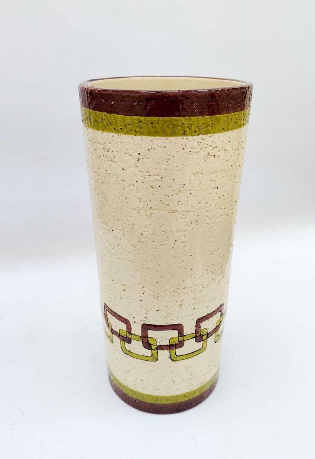 Rare Rosenthal Netter Ceramic Vase For Bitossi Chains Home Decor Midcentury Modern Alvino Bagni photo furniture