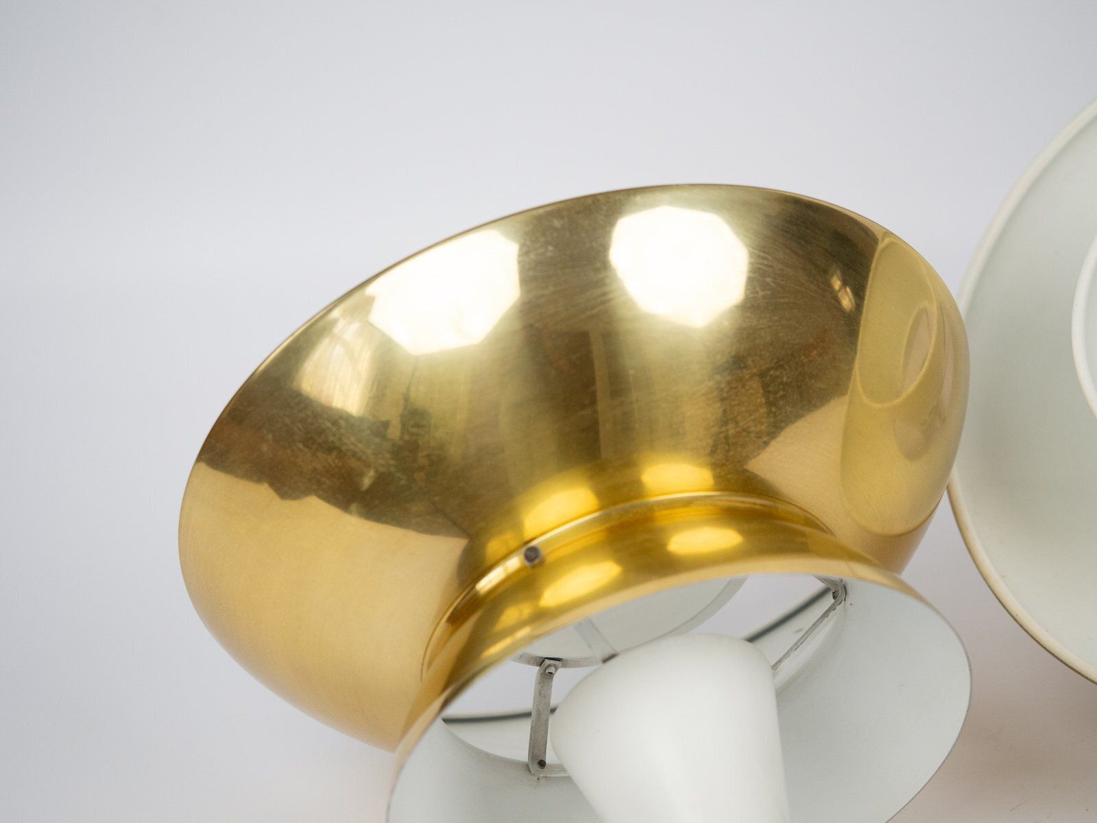 Vintage Danish Pendant Lamps By Henning Klok For Louis Poulsen, 1950s, Set Of 2 photo vintage