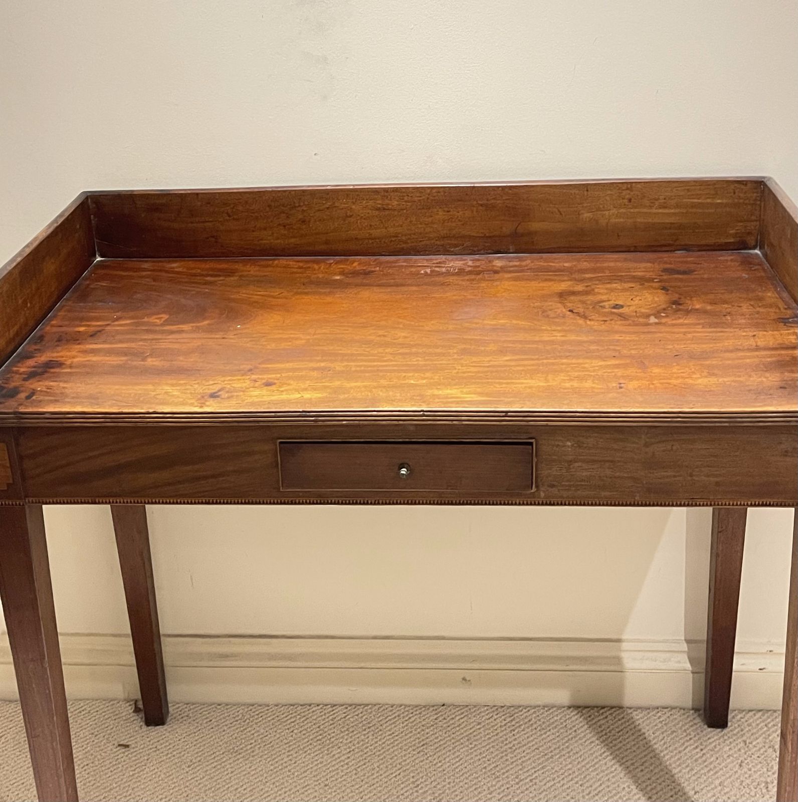 Georgian Mahogany Provincial Washstand photo furniture