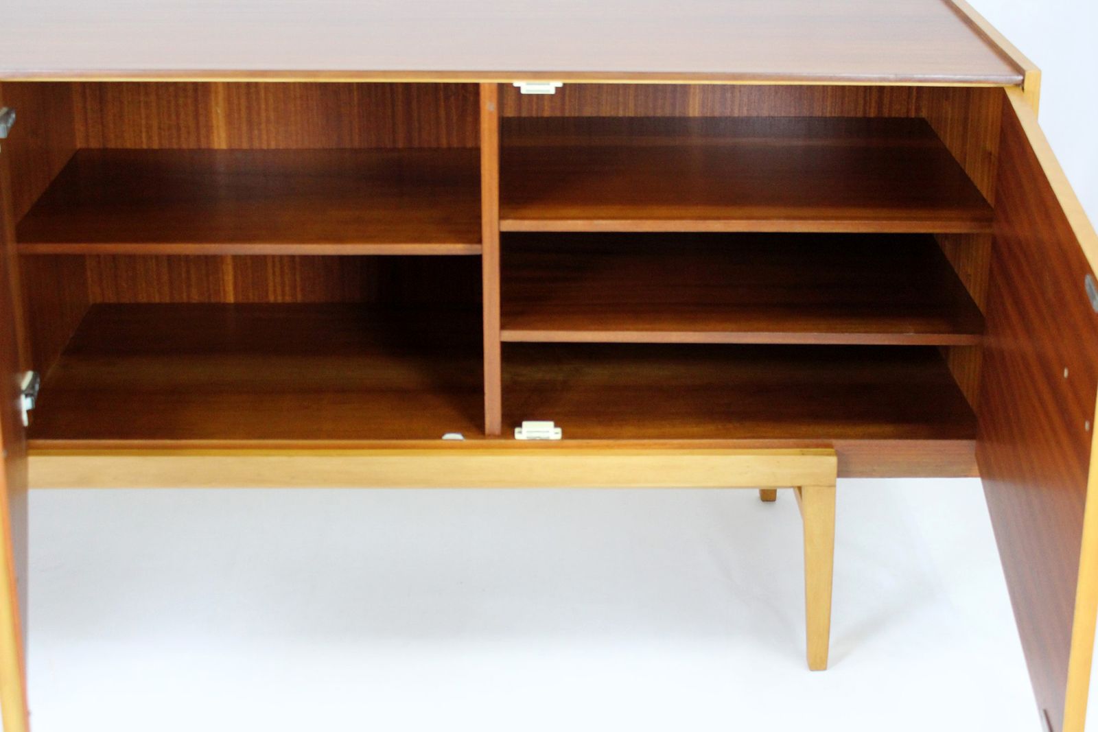Restored Mid Century Sideboard, Mahogany & Ash, Up Zavody, 1960s photo buy