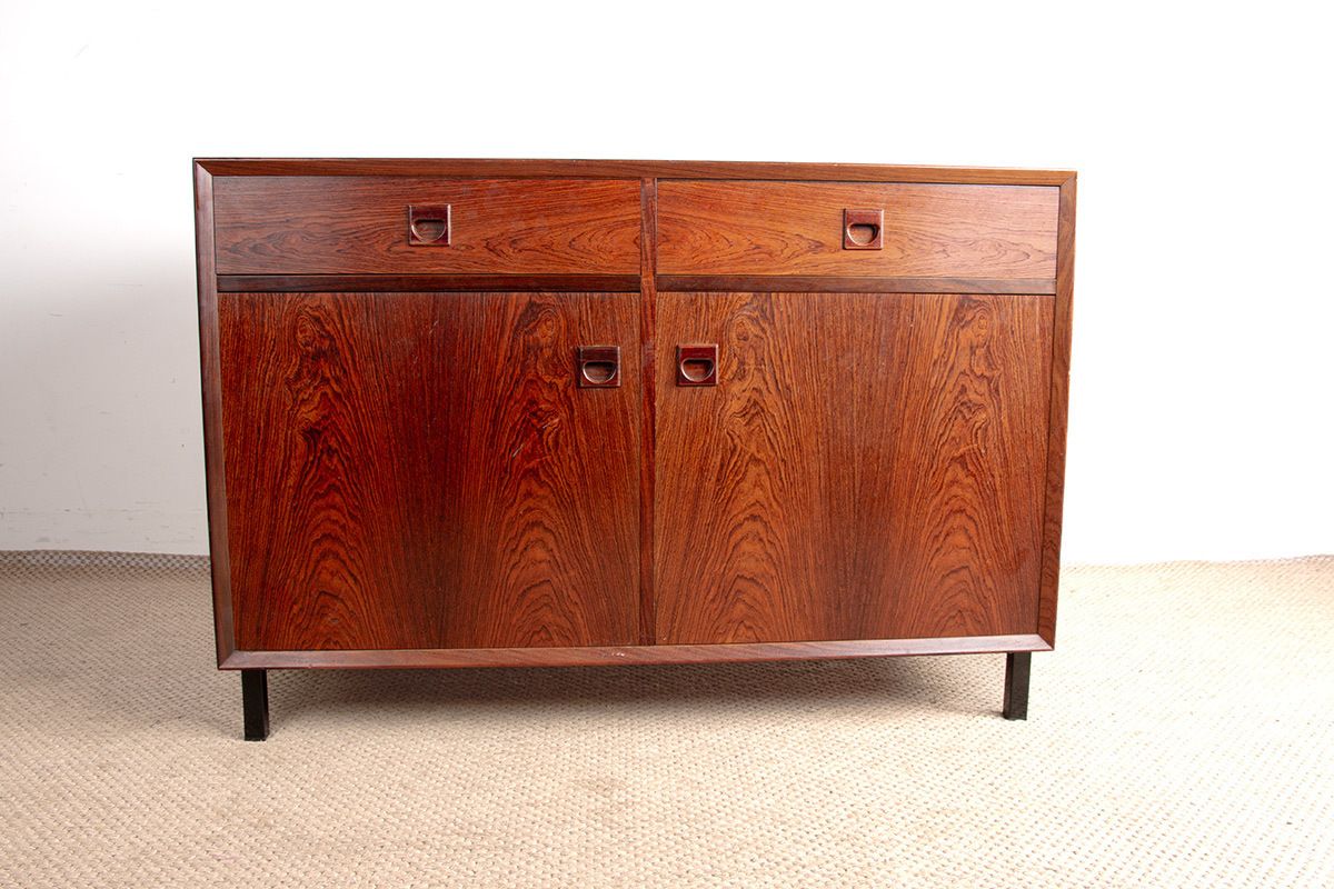 Buffet danois en palissandre par Erik Brouer pour Brouer's Mobelfabrik, 1960. photo furniture
