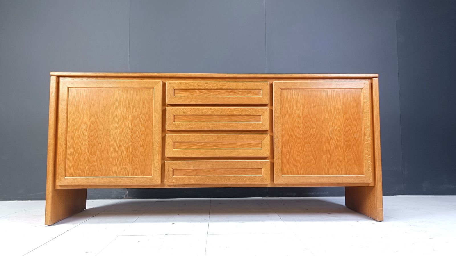 Vintage Oak Sideboard, 1960s