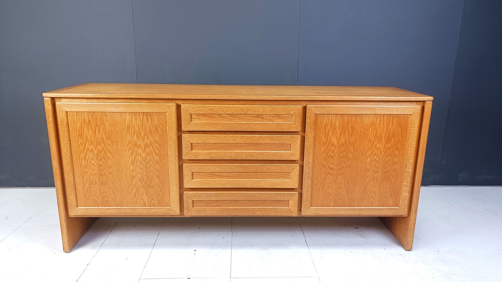 Vintage Oak Sideboard, 1960s photo vinterior
