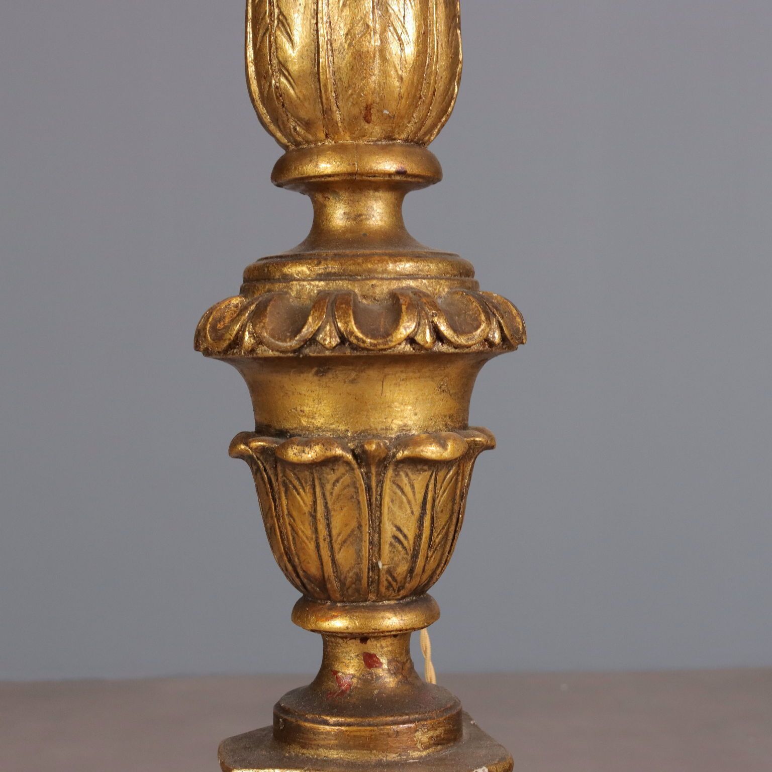 Floor Lamp Neoclassical Style Linden Italy XX Century photo vinterior