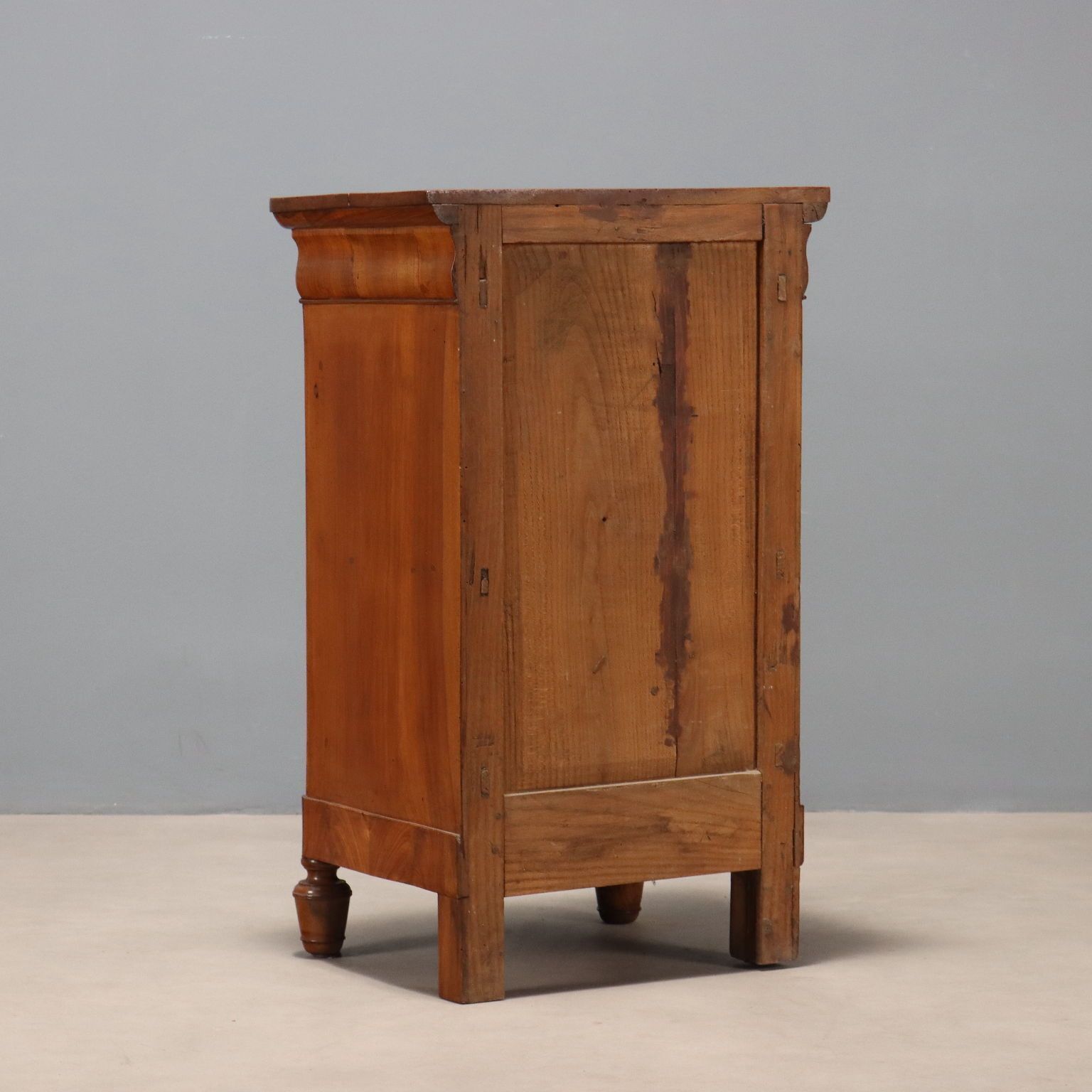photo for sale Antique Bedside Table Walnut Walnut Burl Italy XIX Century