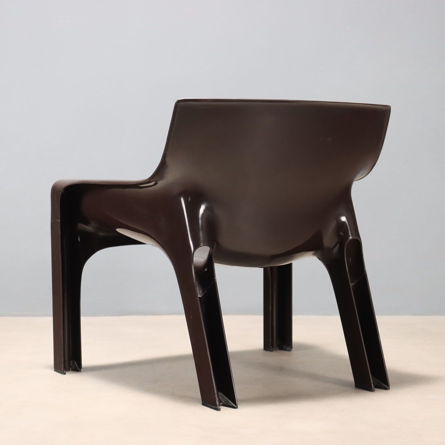 photo for sale Artemide Vicario Armchair Abs Design V. Magistretti 1960s 1970s