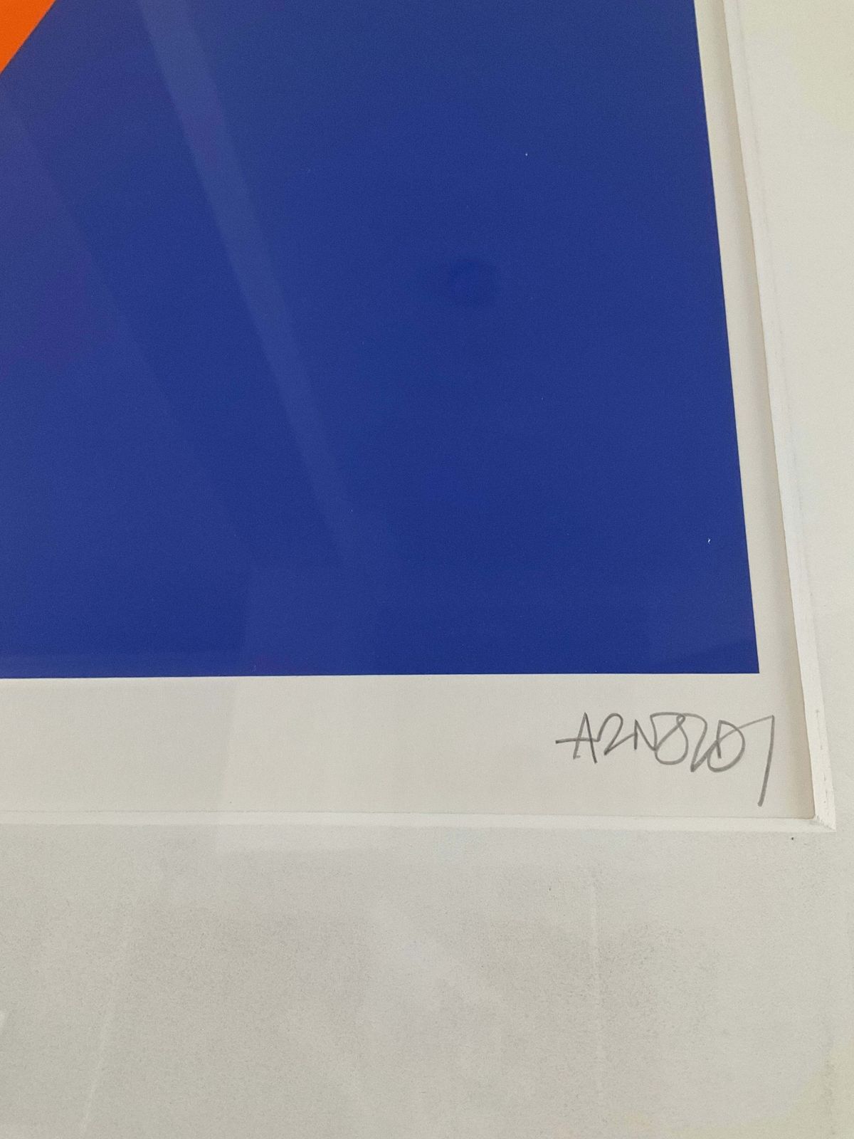 photo furniture Per Arnoldi Print Limited Edition Signed No. 1172/1200 – Danish Modern Abstract Geometric Art – Framed 69cm X 58cm