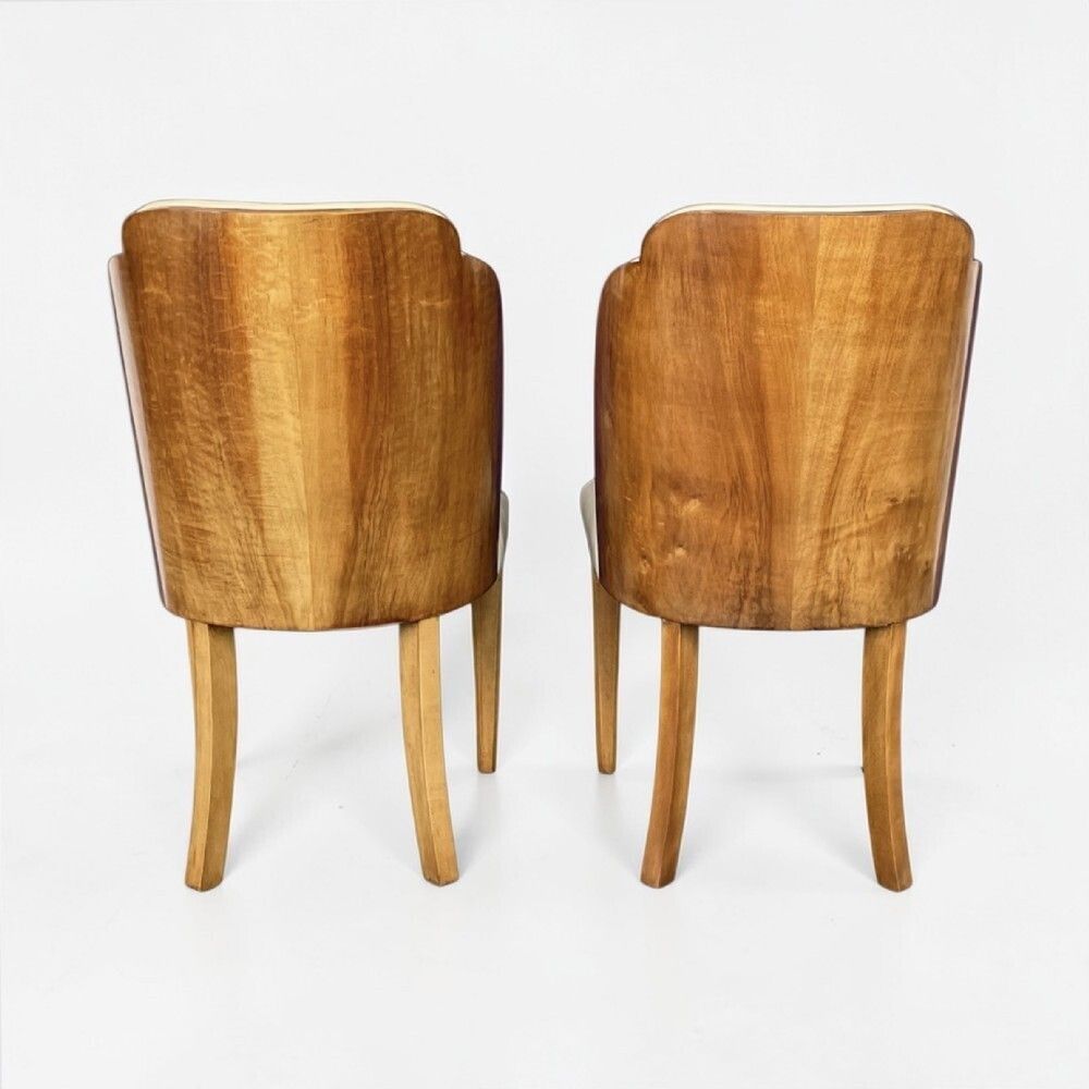 Fine Pair Of Side Chairs By Harry And Lou Epstein photo furniture
