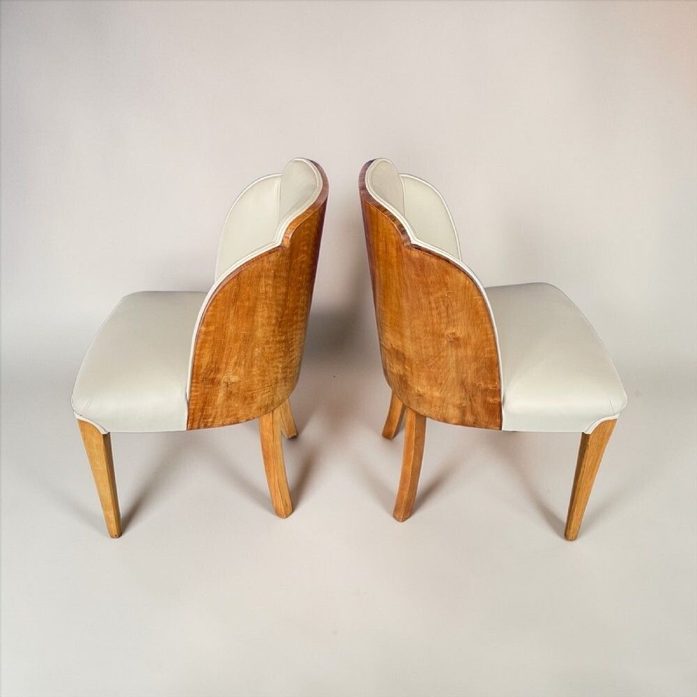 Fine Pair Of Side Chairs By Harry And Lou Epstein photo vinterior