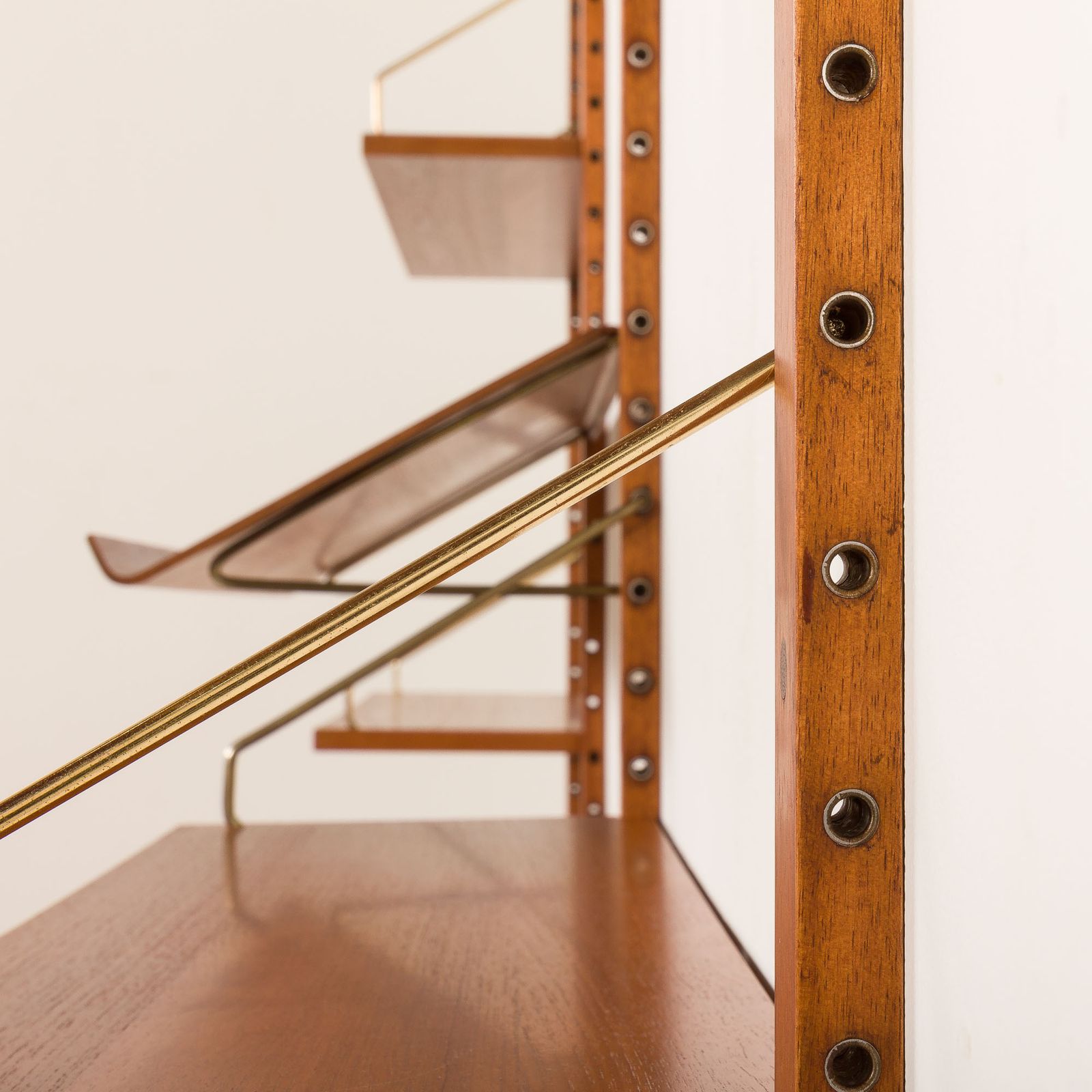 photo for sale Poul Cadovius Royal Shelving Unit In Teak, 1960s