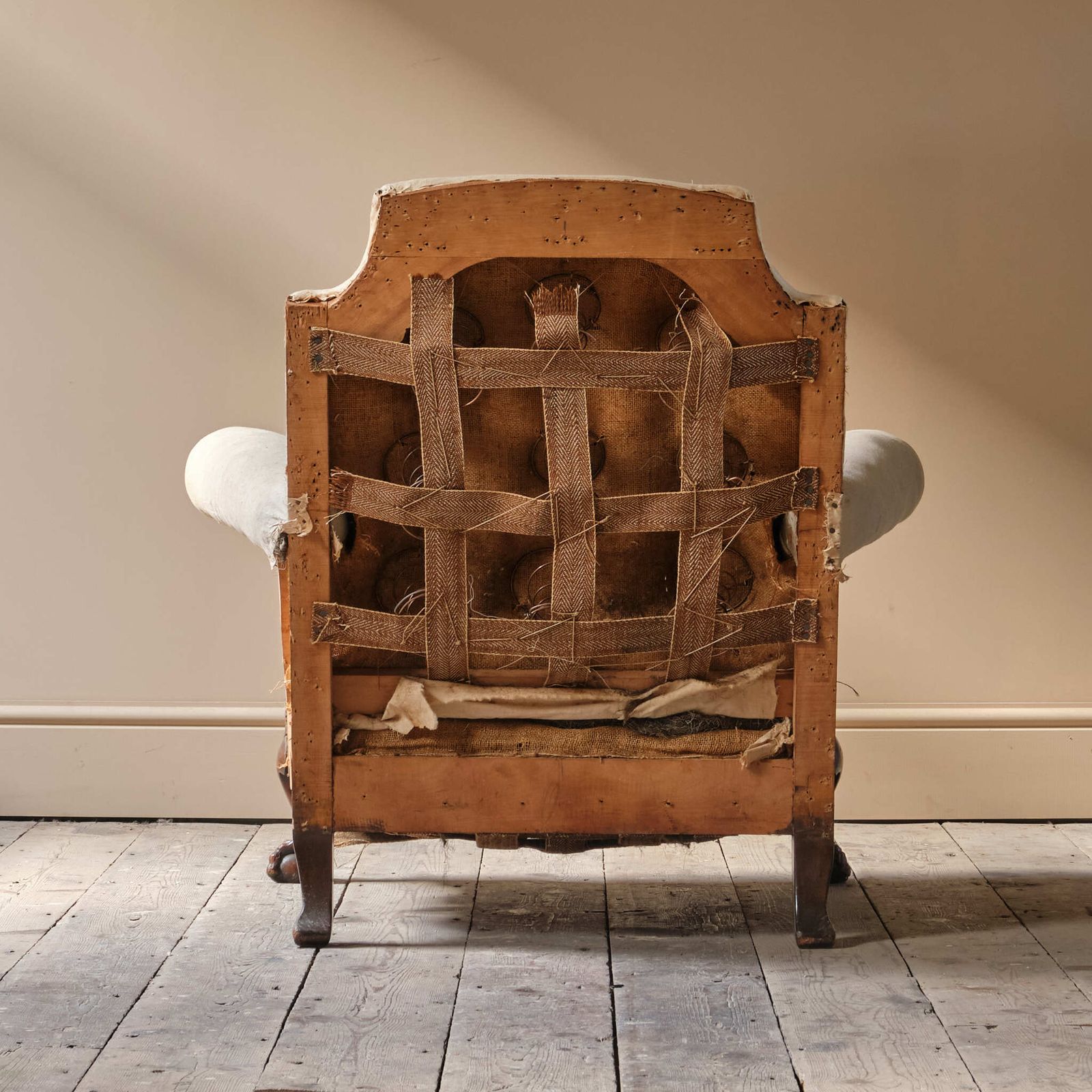 Antique Deep Seated Country House Armchair C1900 photo vinterior