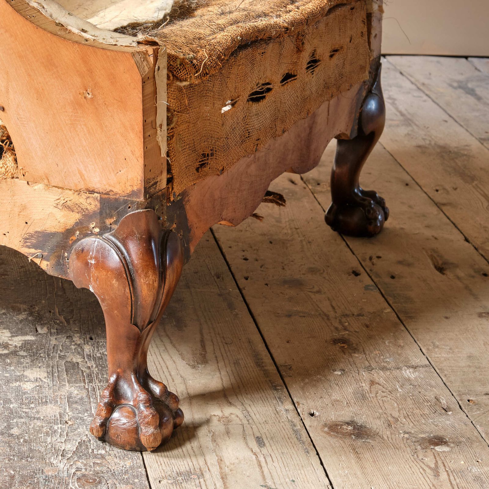 photo for sale Antique Deep Seated Country House Armchair C1900