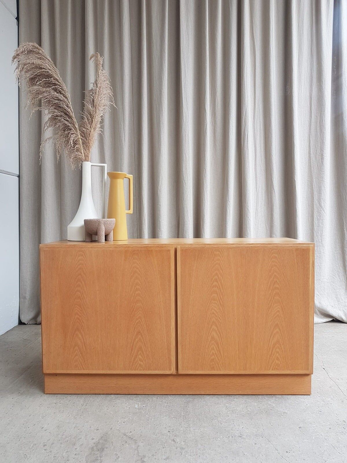 Vtg Mid Century Danish Gunni Omann For Omann Jun Møblefabrik Oak Sideboard R118 photo furniture