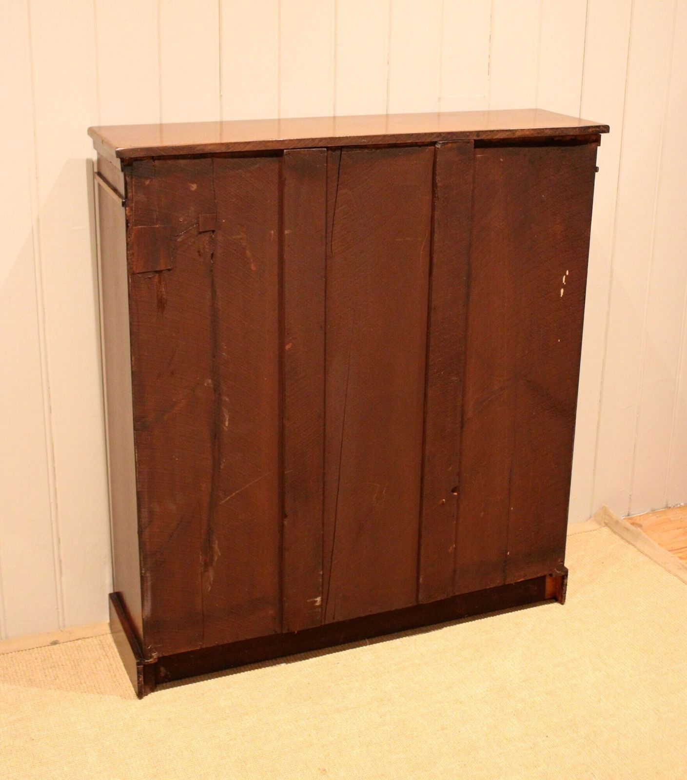 photo vinterior Late 19th Century Mahogany Glazed Mahogany Bookcase