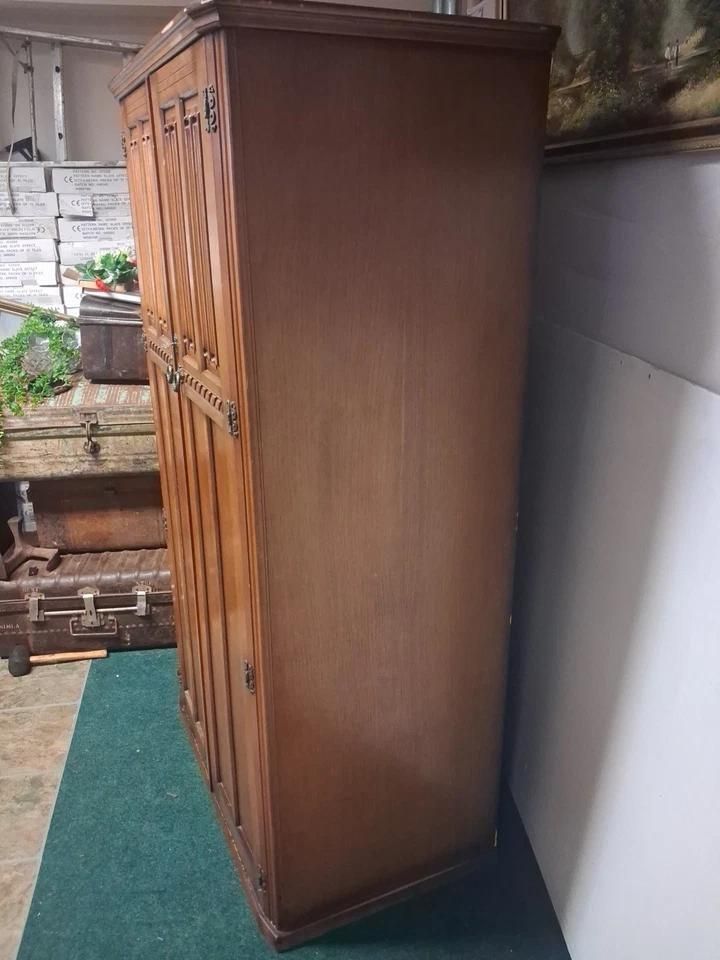 Mid Century Gentlemans Wardrobe Butilux Made By L Marcus Ltd photo 595.0