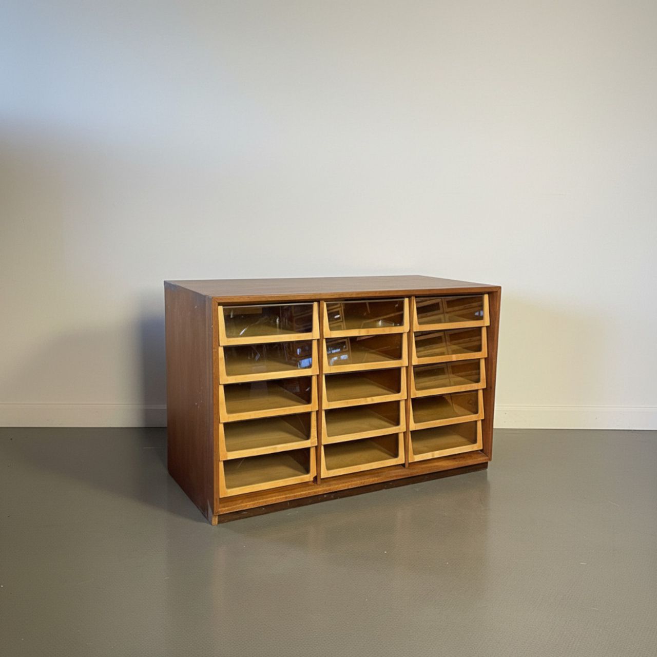 Midcentury 15 Drawer Haberdashery