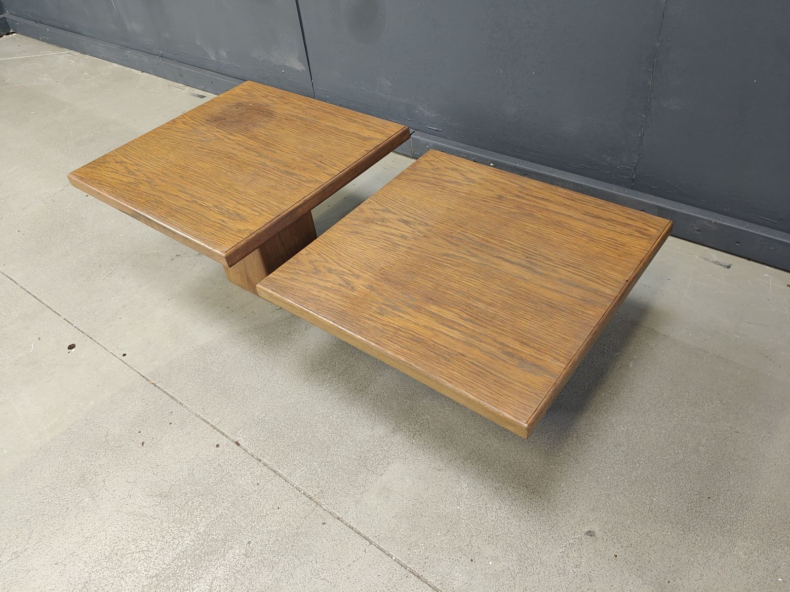 photo furniture Pair Of Vintage Wooden Coffee Or Side Tables, 1960s