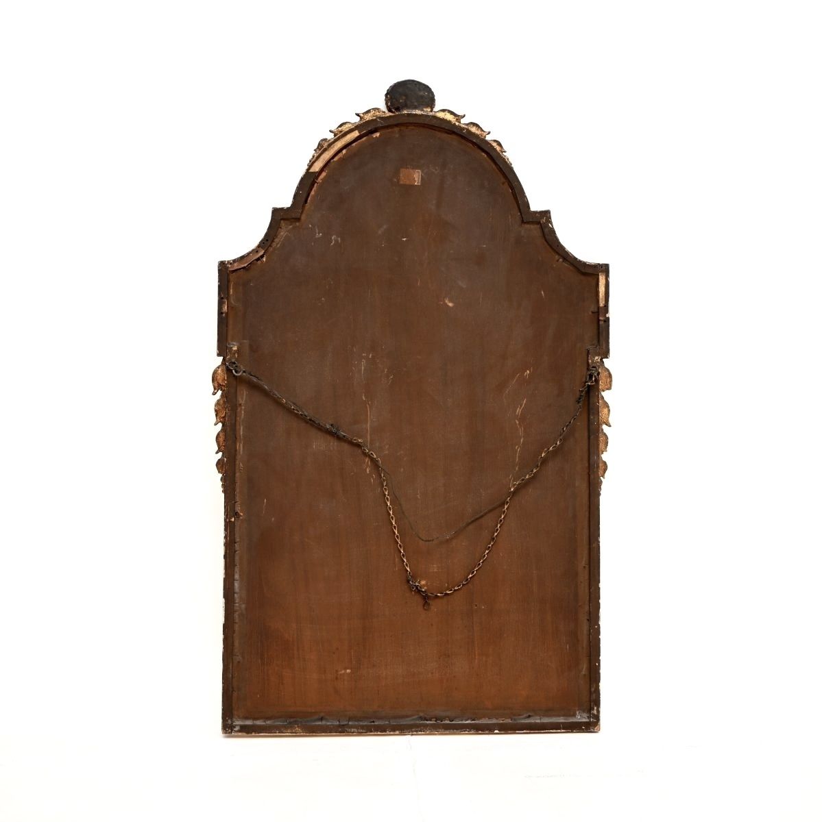 Antique French Gilt Wood Mirror photo vintage