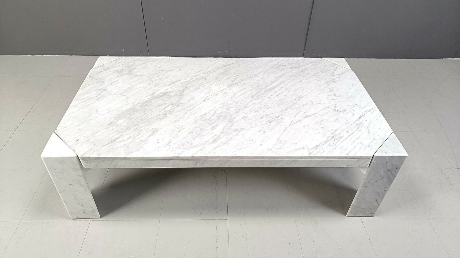 Vintage Italian Marble Coffee Table, 1970s photo for sale