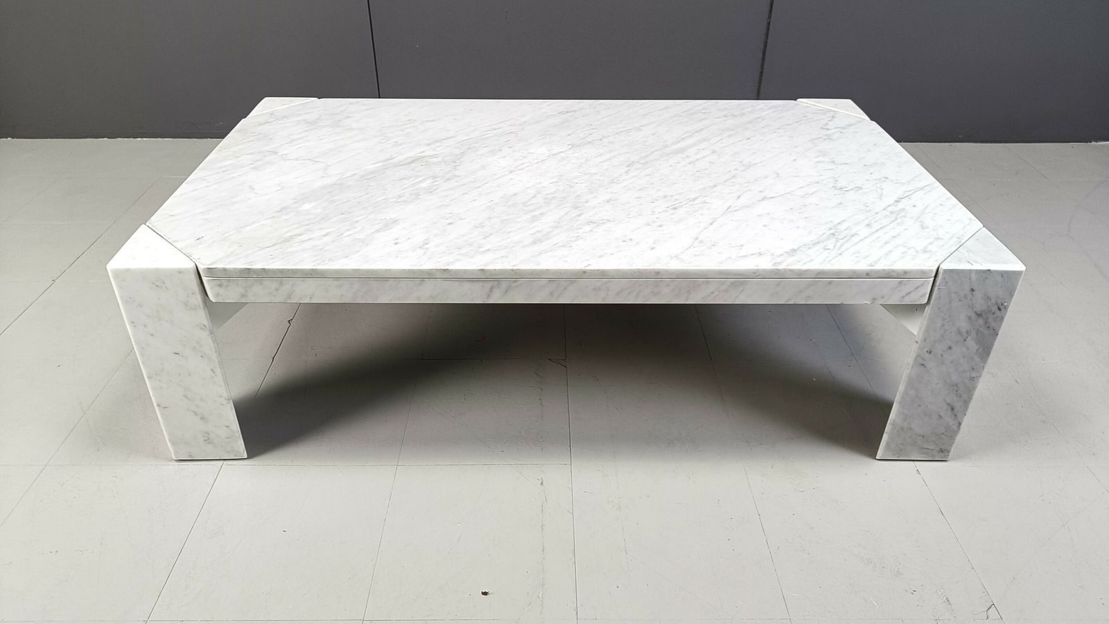 Vintage Italian Marble Coffee Table, 1970s photo Furniture