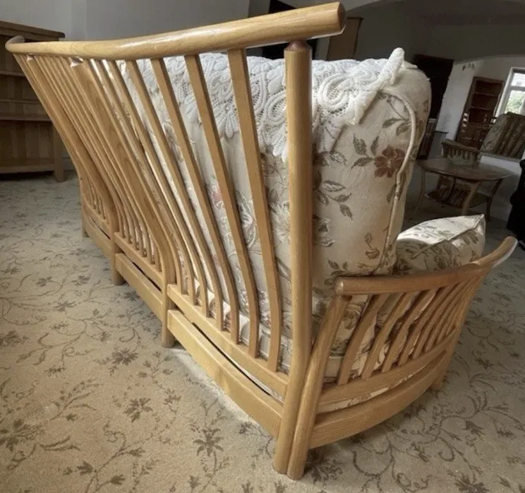 Ercol Renaissance 3 Seater Sofa And Chair photo furniture