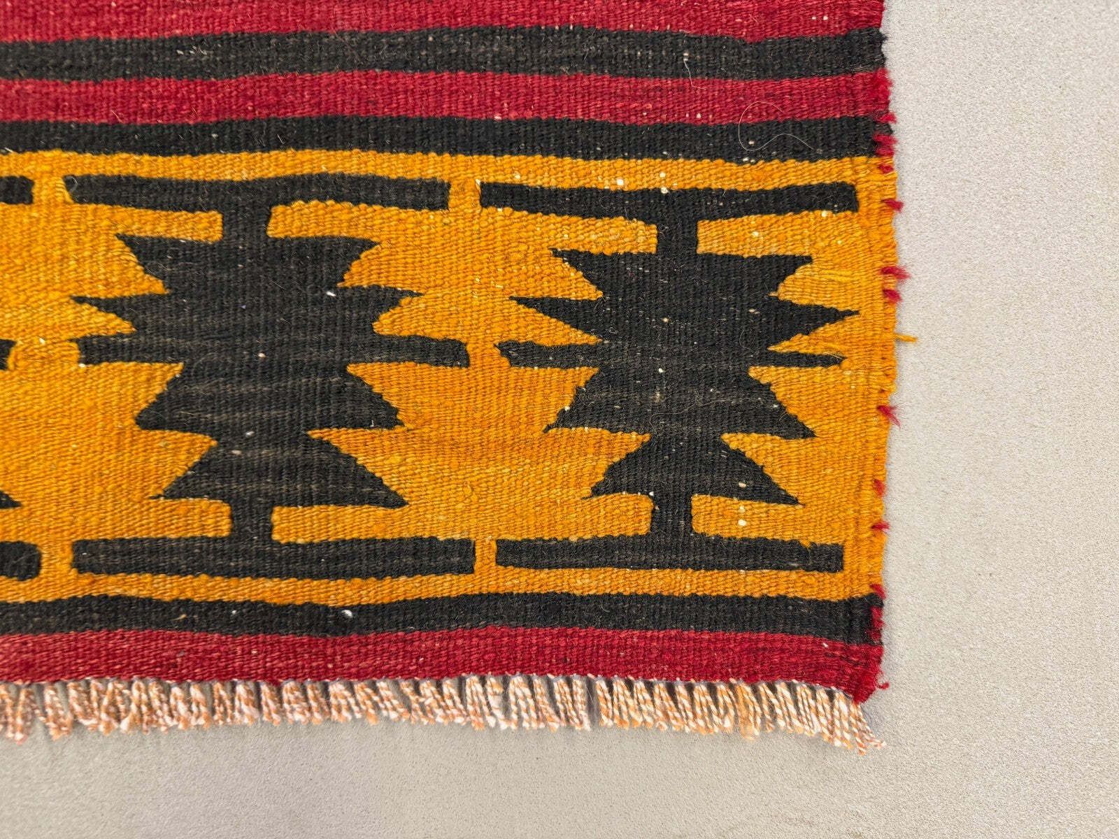 Small Turkish Kilim Rug 116x110 Cm Square Tribal Kelim Rug, 2517 photo vinterior