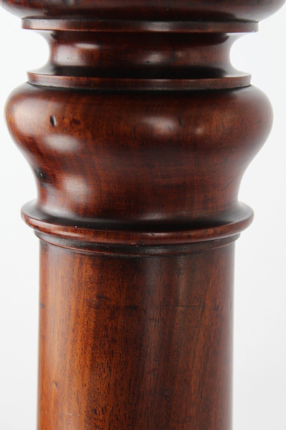Tall Victorian Mahogany Torchere photo vinterior