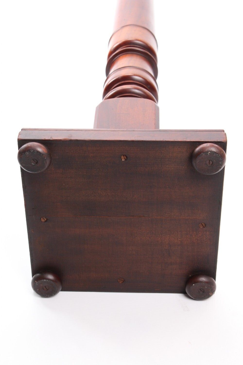 650.0 Tall Victorian Mahogany Torchere photo
