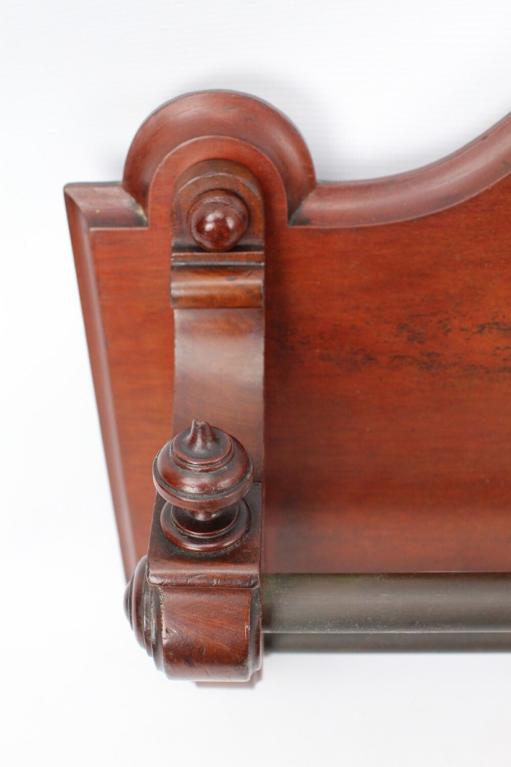 Victorian Mahogany Hanging Double Towel Rail photo Furniture