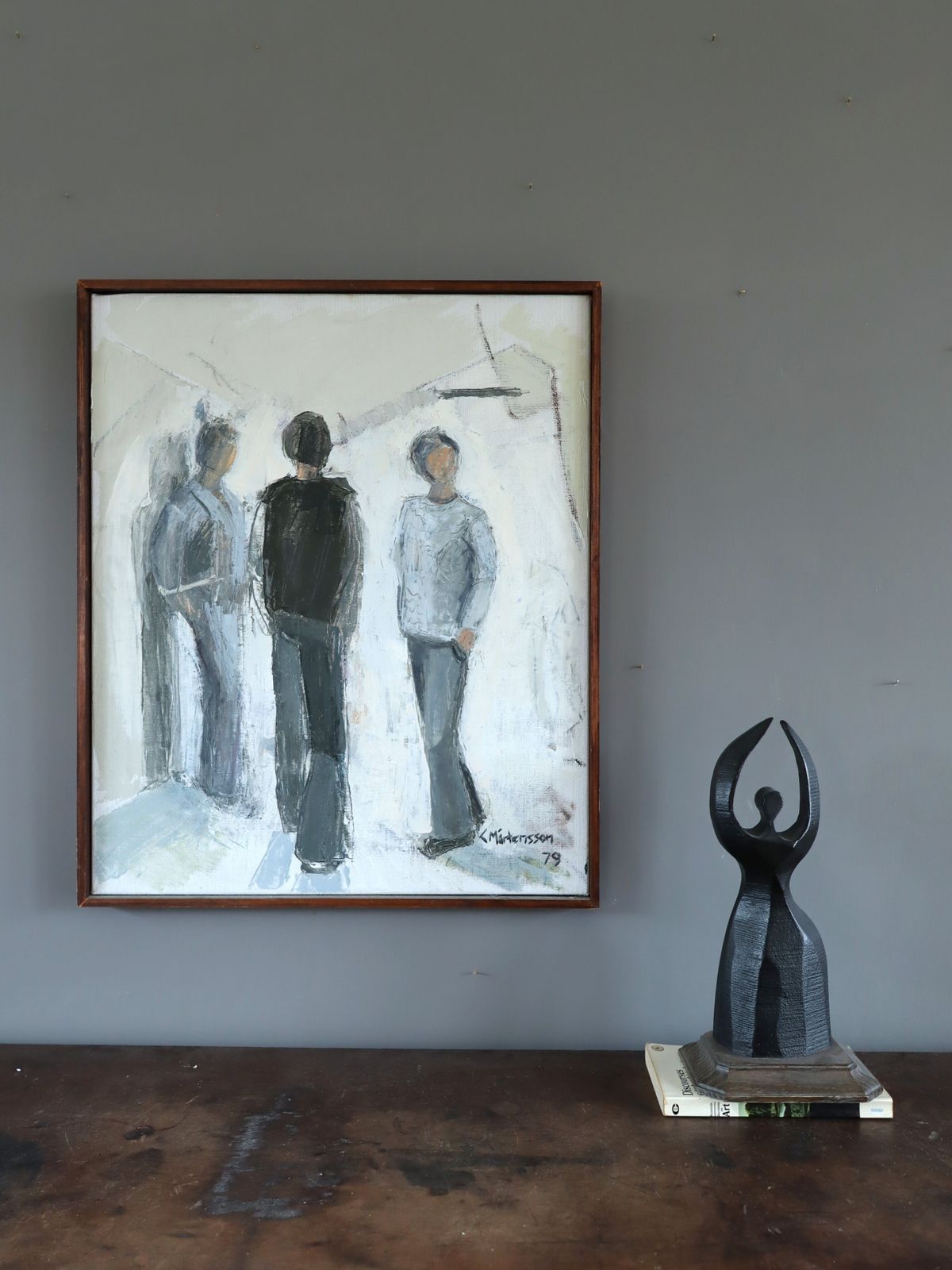 Between Presences In Oil Onto Canvas photo furniture