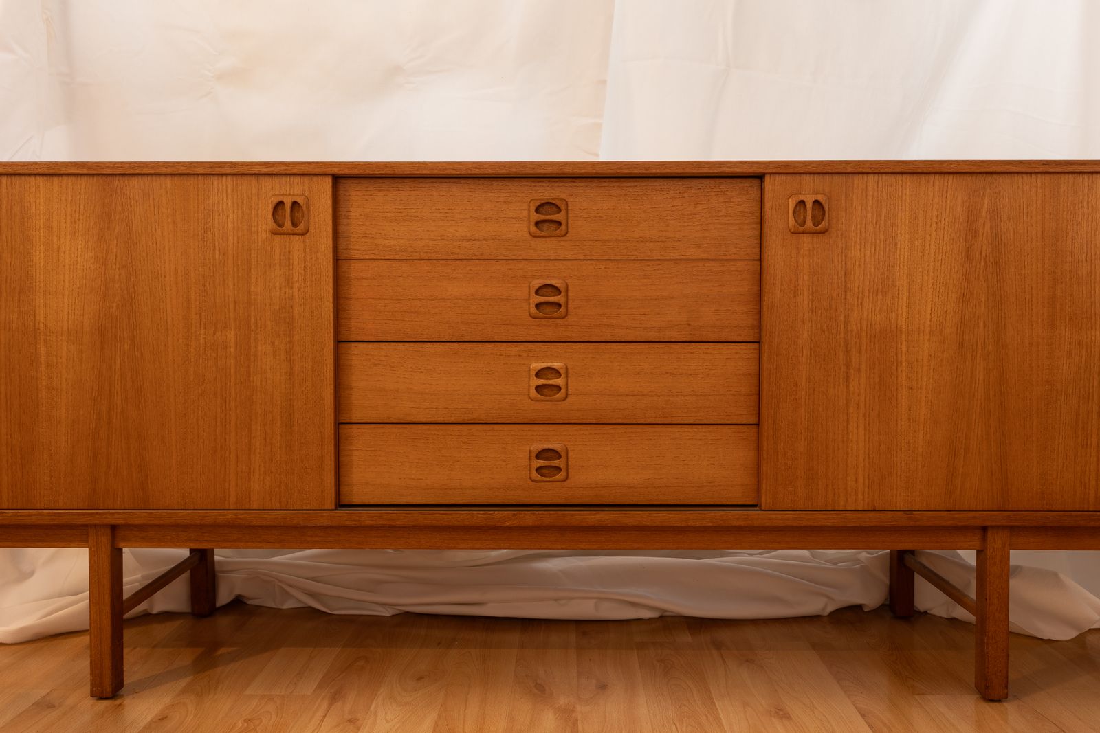 Rare 1960s Ikea Klippan Korsør Sideboard In Teak – Scandinavian Modern photo furniture
