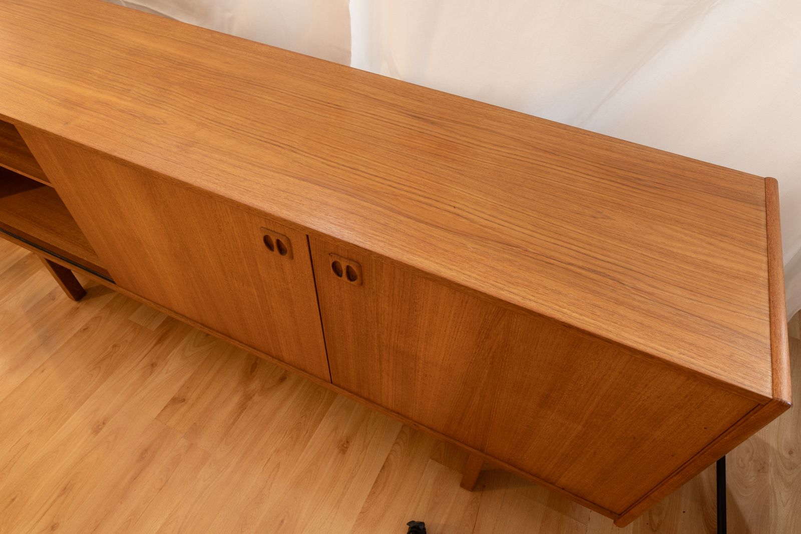 photo furniture Rare 1960s Ikea Klippan Korsør Sideboard In Teak – Scandinavian Modern