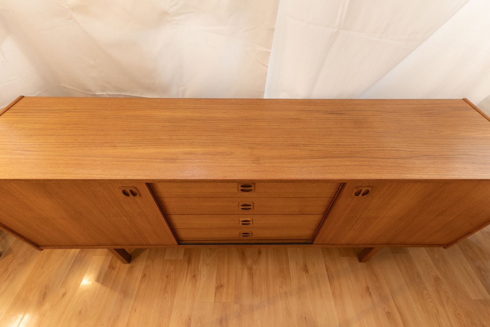 photo for sale Rare 1960s Ikea Klippan Korsør Sideboard In Teak – Scandinavian Modern