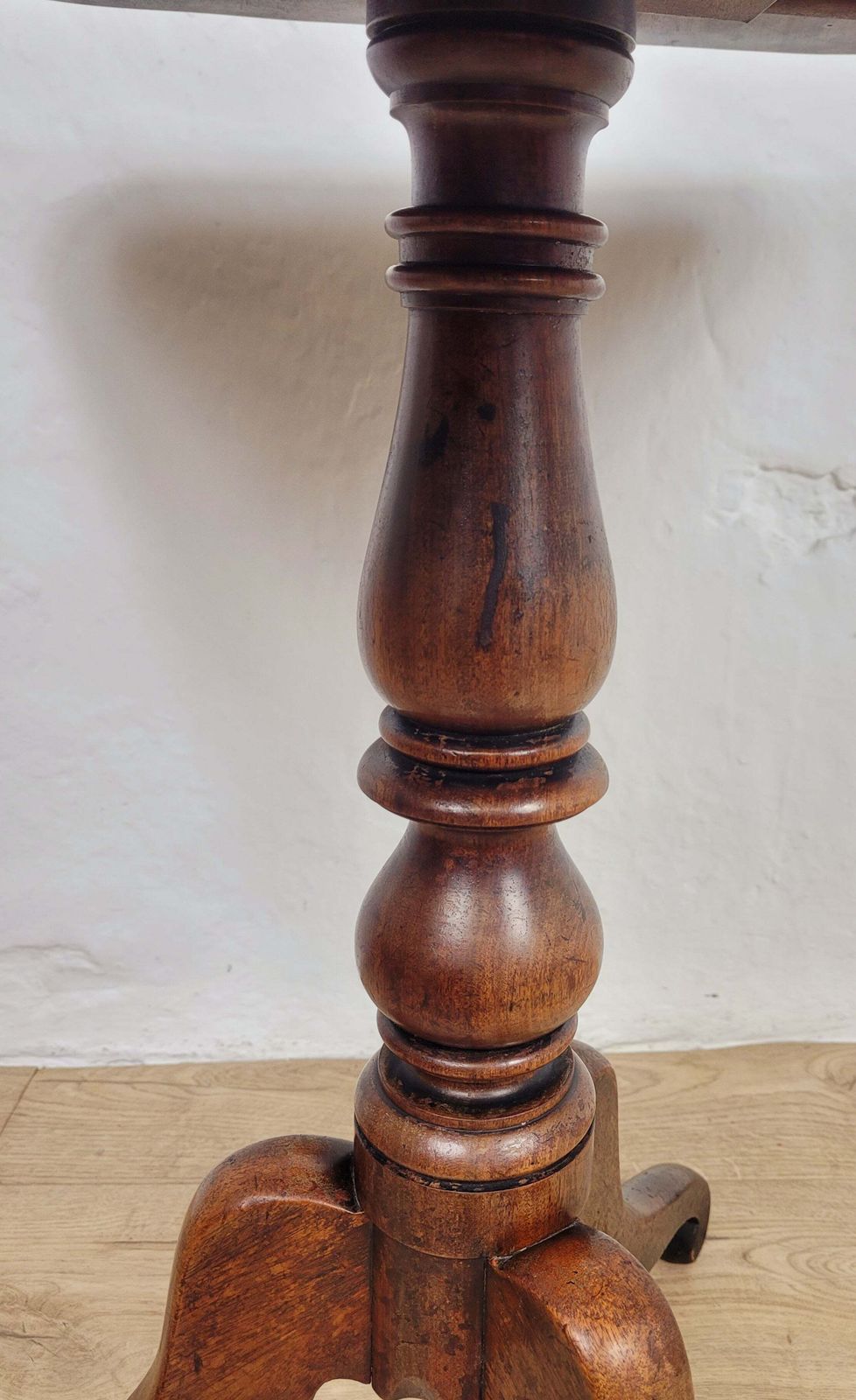 Georgian Tilt Top Table Tripod Mahogany English photo buy