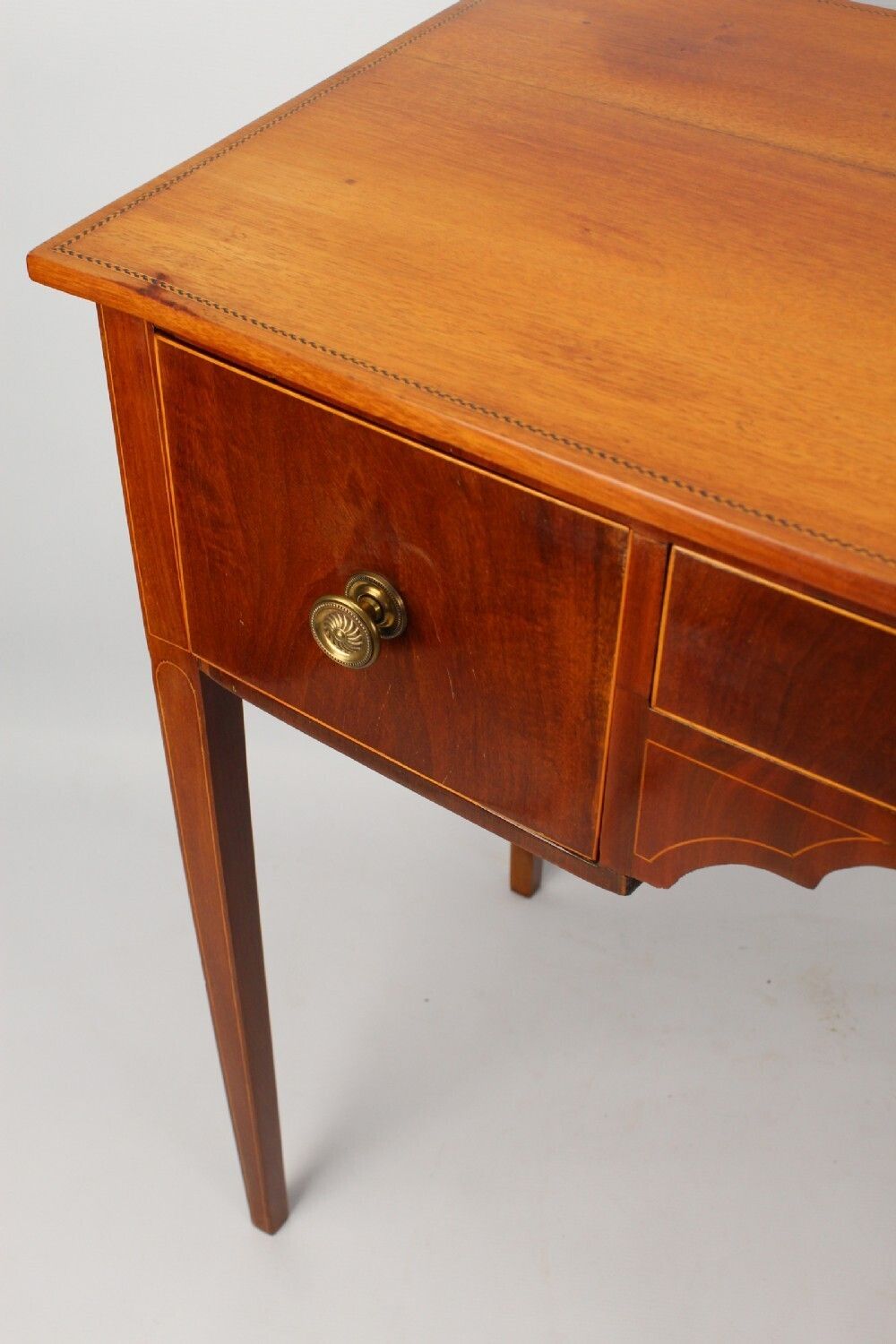 Antique Georgian Inlaid Mahogany Desk photo 495.0