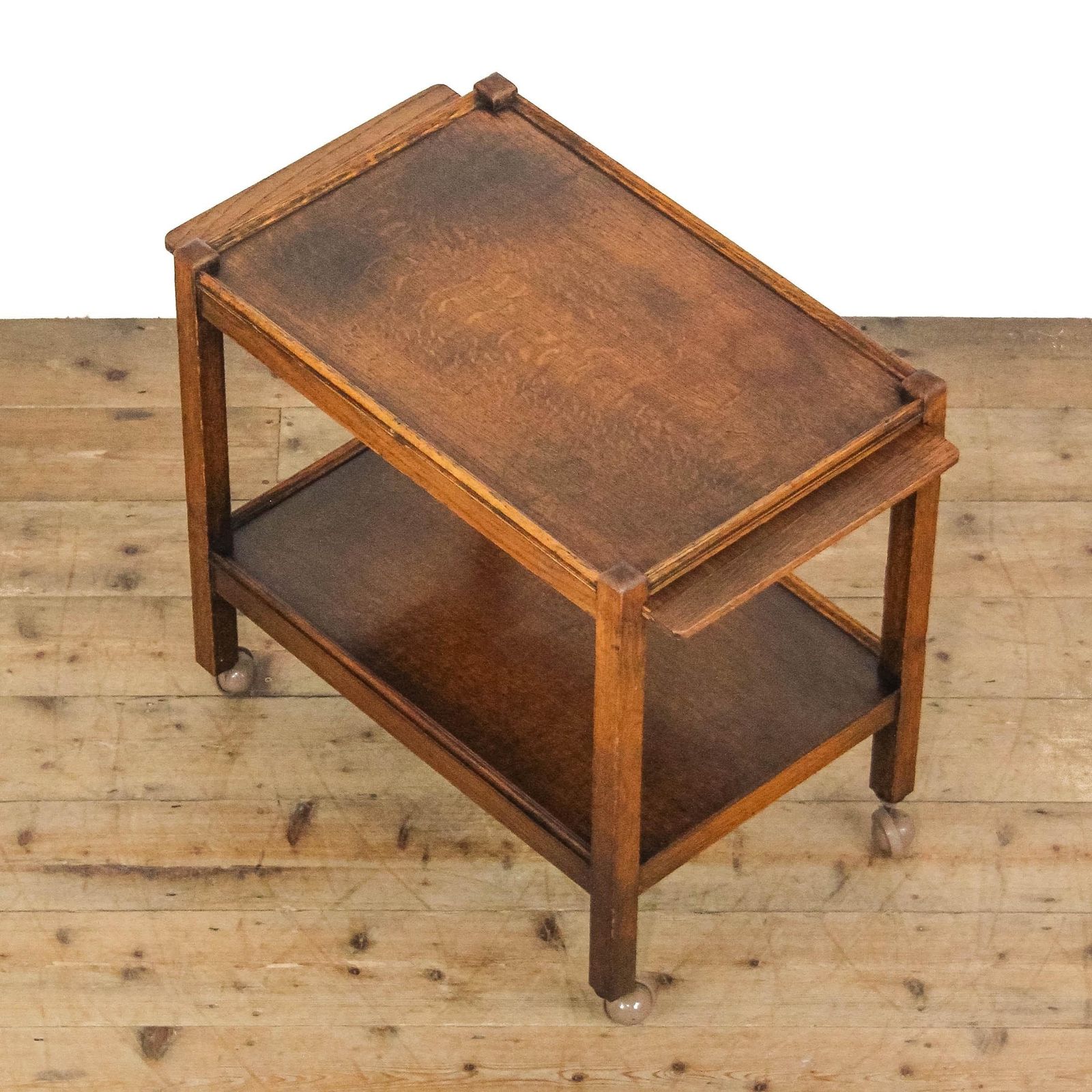 Vintage Oak Extendable Drinks Trolley | Vintage Trolley | Drinks Trolley | Home Bar | Vintage Buffet photo for sale