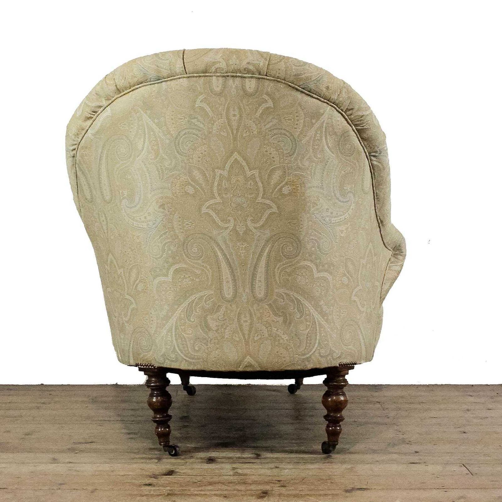 Antique Late Victorian Chaise | Antique Armchair | Antique Seating | Victorian Antiques | Victorian Armchair photo vinterior
