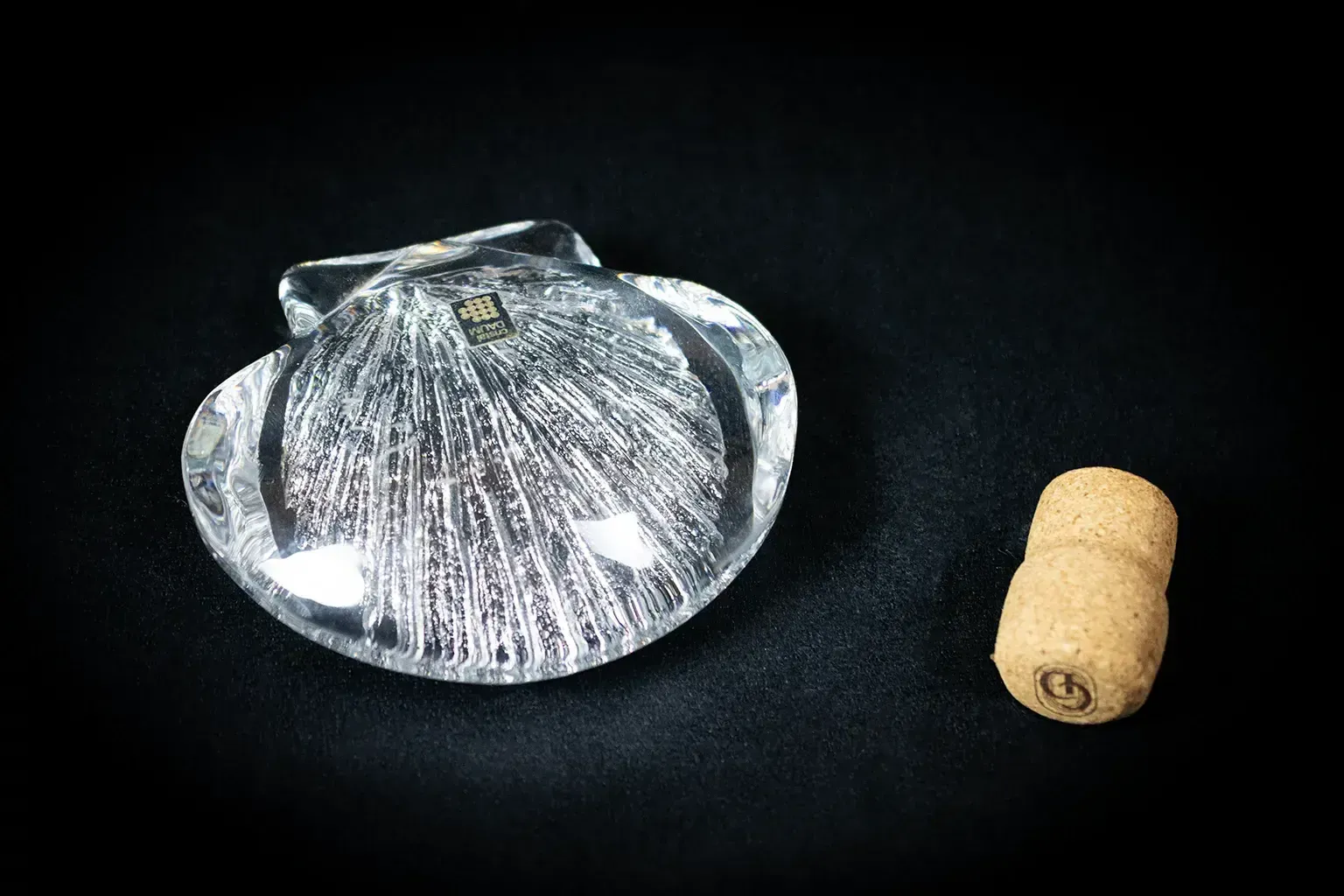Crystal Seashell Paperweight From Daum France – Louis Chevallier – 20th Century photo 90.0